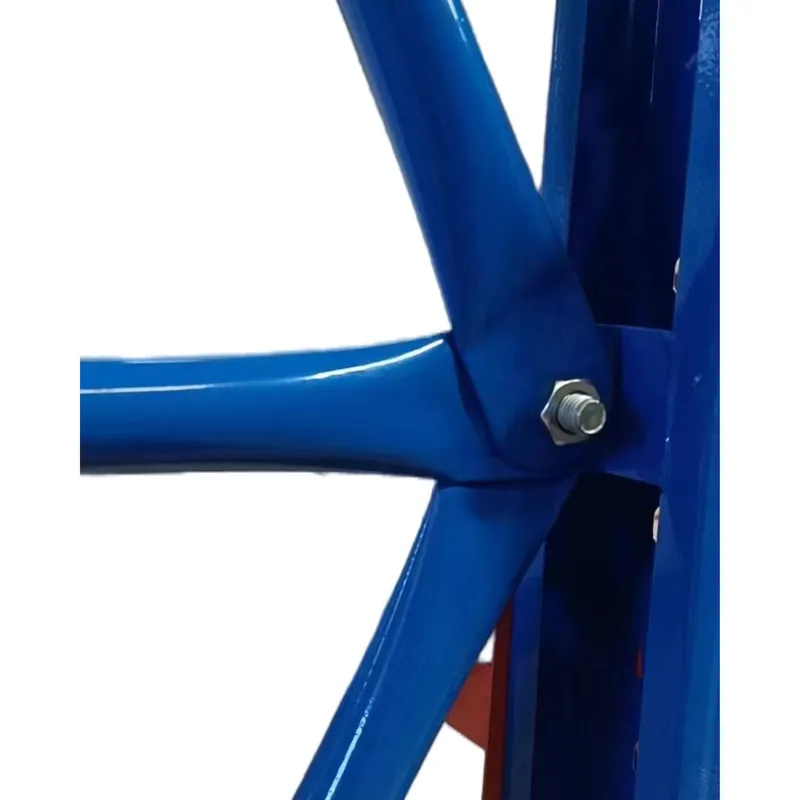 2 Bay Longspan Shelving 2000H x 4000W x 600D Blue/Orange view 3