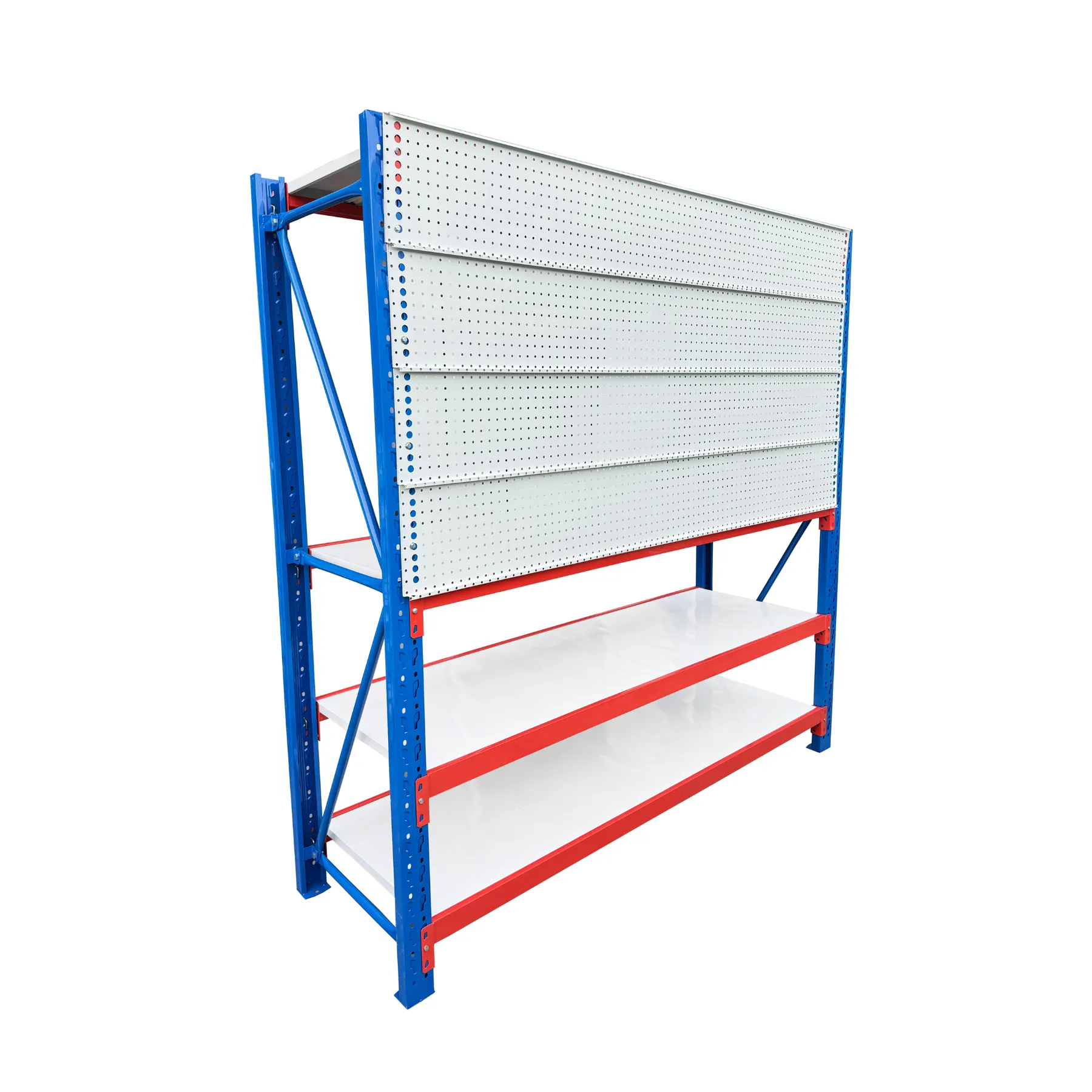 Pegboard 1000H x 2000W White view 3