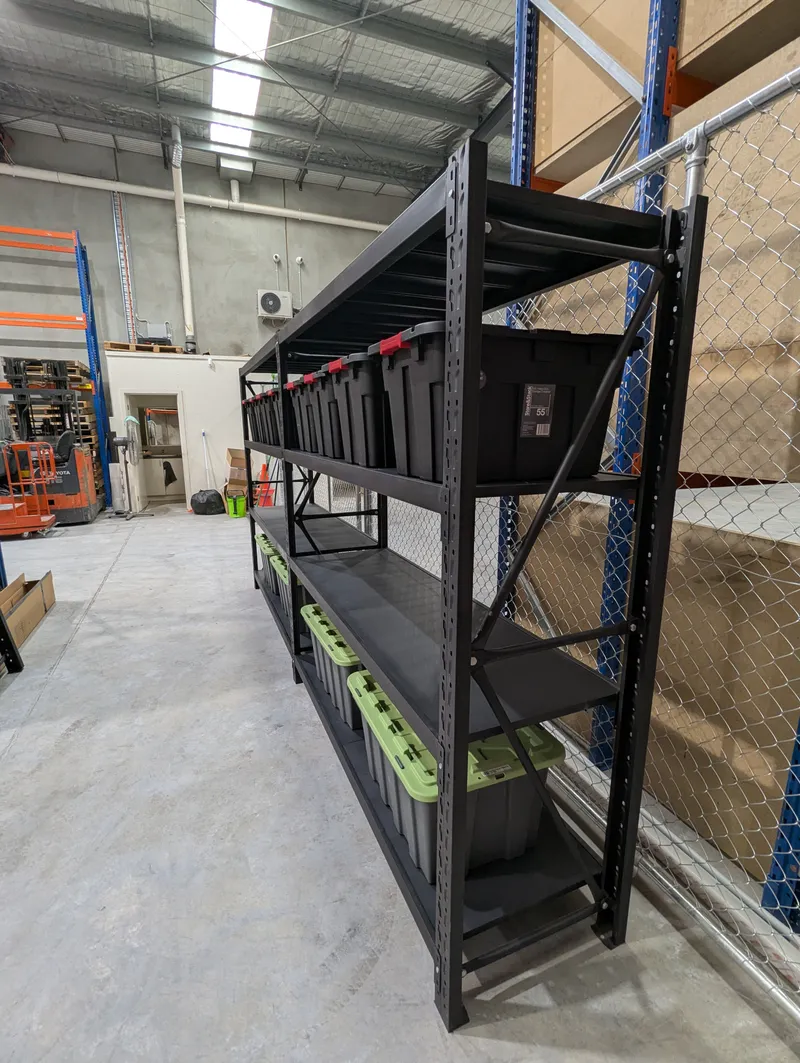 Industrial shelving system
